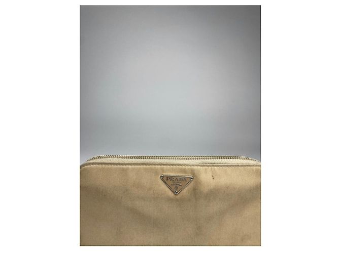 Billetera Prada Tessuto Beige Otra - vista 2