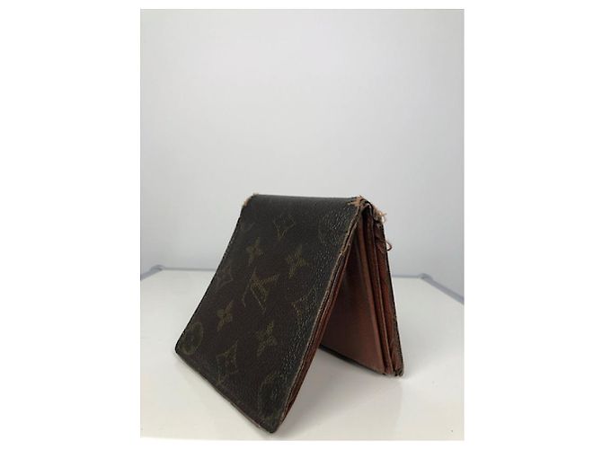 Borsa in pelle marrone Louis Vuitton - vista 2