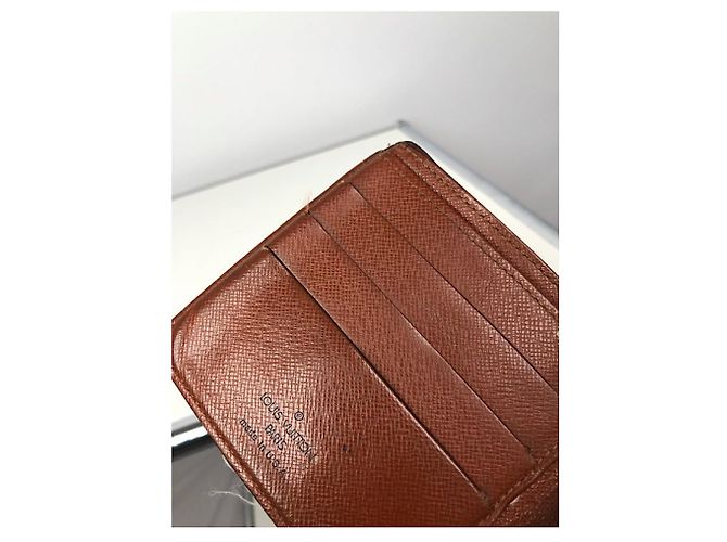 Borsa in pelle marrone Louis Vuitton - vista 3
