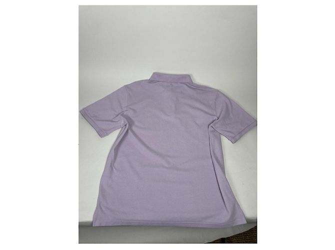 Polo de algodón morado Yves Saint Laurent Púrpura - vista 3