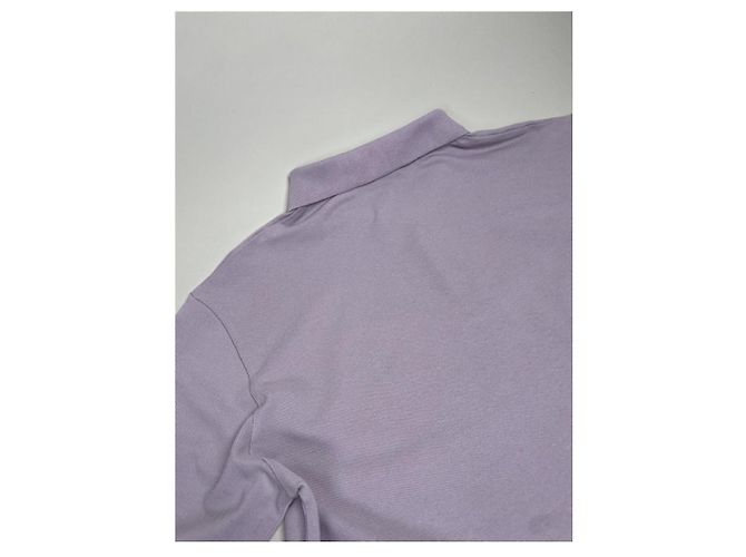 Polo de algodón morado Yves Saint Laurent Púrpura - vista 5