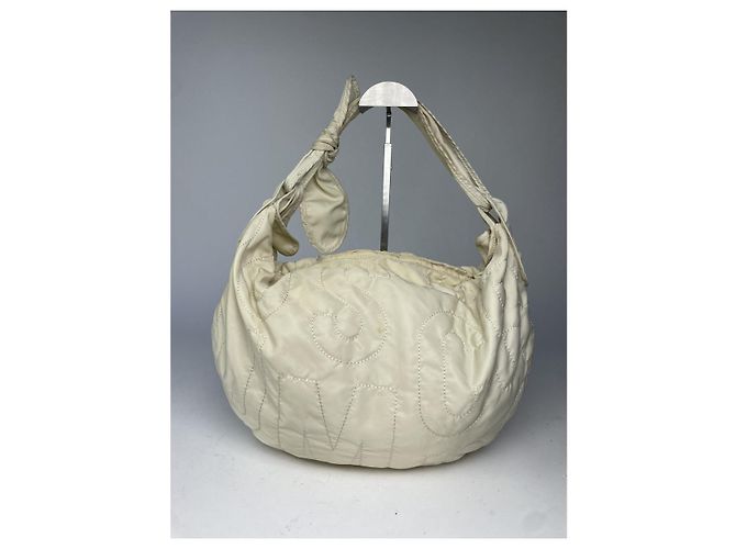 Beige Polyester-Handtasche von Marc by Marc Jacobs - Ansicht 5