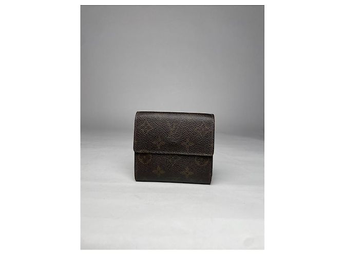 Cartera de cuero marrón Louis Vuitton Grenelle Castaño - vista 3