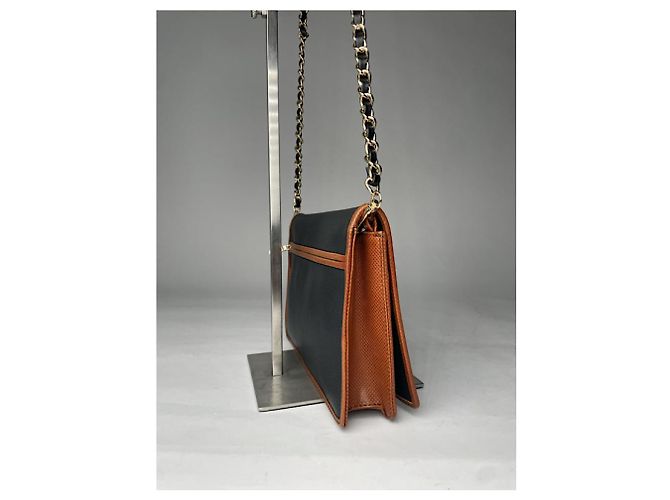 Bottega Veneta Clip schwarze Lederhandtasche - Ansicht 4