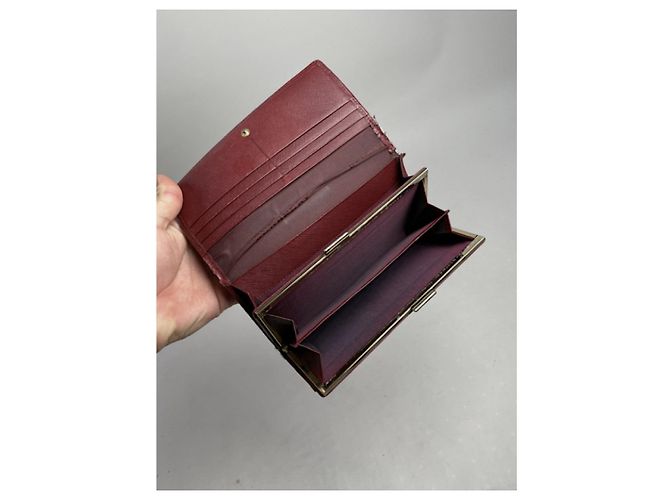 Burberry Beiger Leder Geldbörse - Ansicht 3