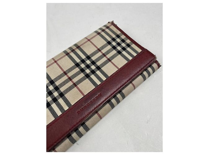 Burberry Beiger Leder Geldbörse - Ansicht 5
