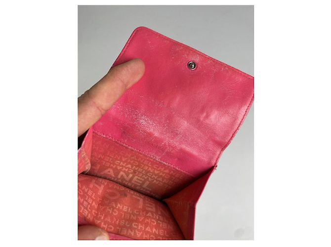 Timeless Cartera de cuero rosa Chanel 2.55 - vista 5