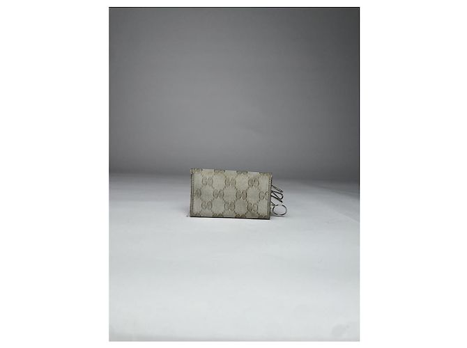 Bolsa de couro prateado Gucci GG Blooms Prata - vista 2