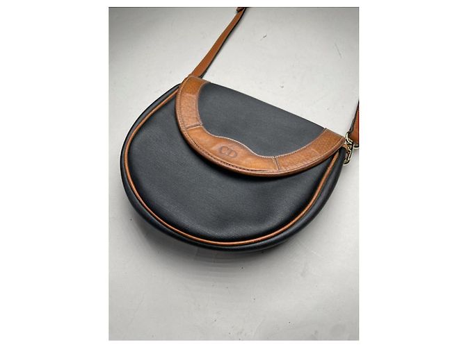 Borsa in pelle nera Dior Admit It Nero - vista 3