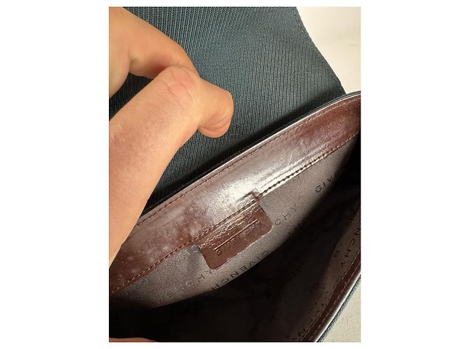 Givenchy 4G grüne Lederhandtasche - Ansicht 4