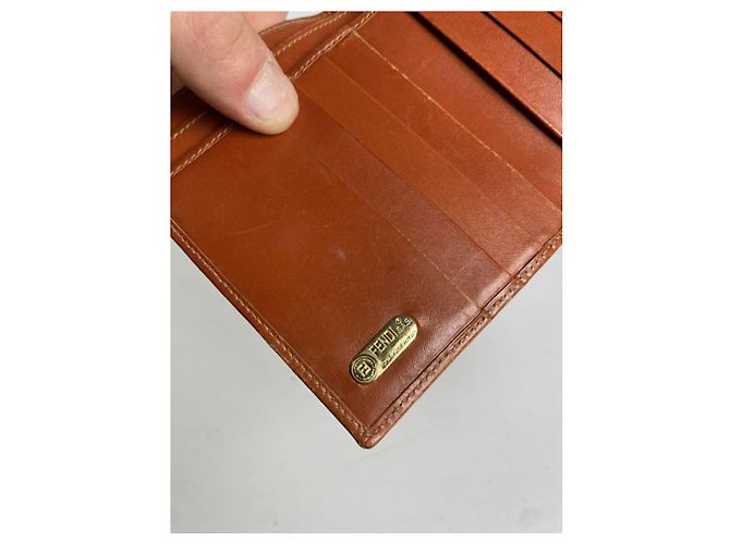 Fendi Baguette schwarze Lederbörse - Ansicht 3
