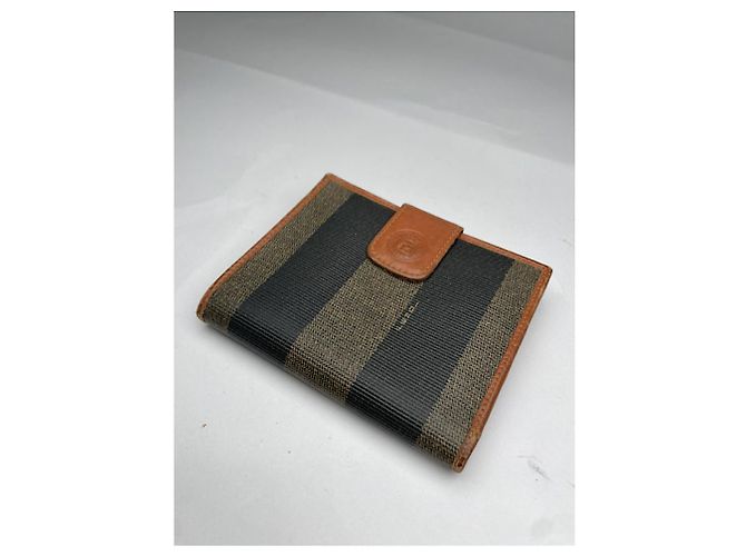 Fendi Baguette schwarze Lederbörse - Ansicht 4