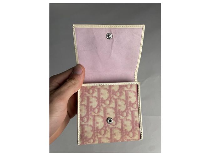 Cartera de cuero rosa Dior 30 Montaigne - vista 4