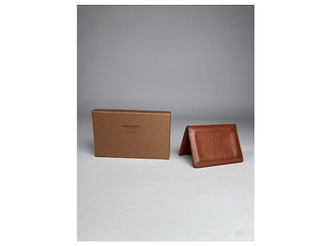 Borsa in pelle marrone Louis Vuitton - vista 2