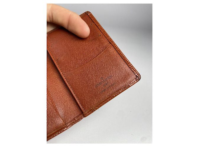 Borsa in pelle marrone Louis Vuitton - vista 5
