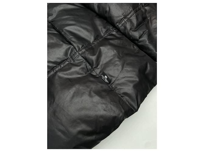 Courreges Courrèges schwarze Polyesterjacke - Ansicht 3