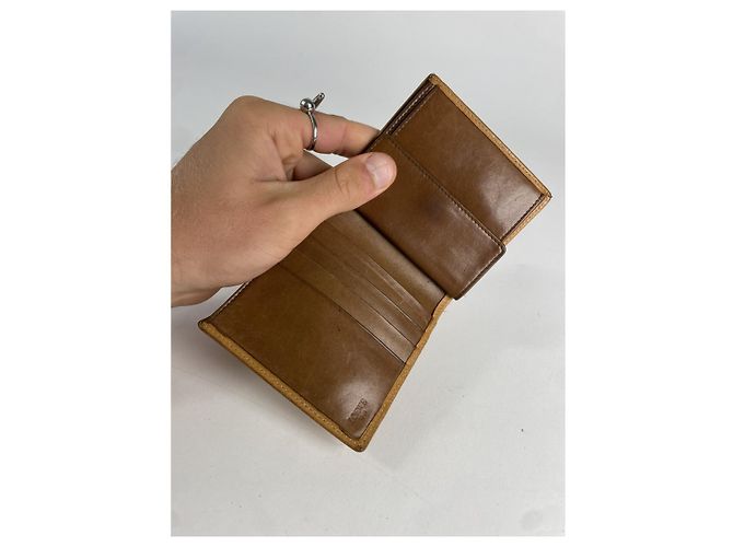 Loewe orange Leder Geldbörse - Ansicht 4