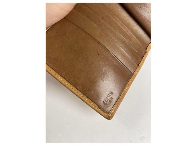 Loewe orange Leder Geldbörse - Ansicht 5