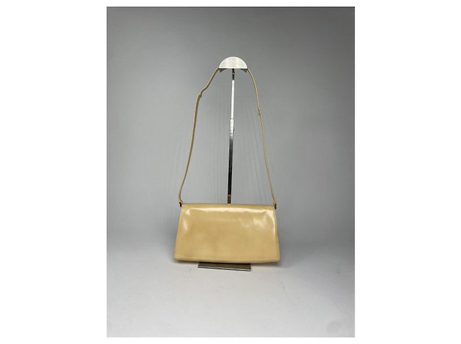 Gucci Aphrodite Beiger Lackleder-Handtasche - Ansicht 5