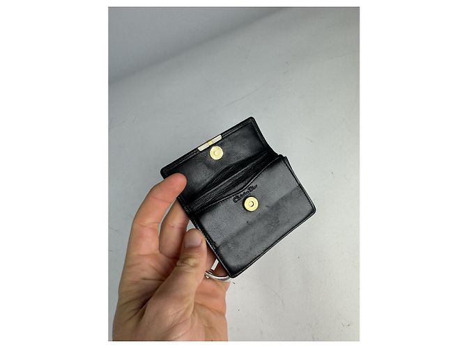 Borsa in pelle nera Dior Diorama Nero - vista 4