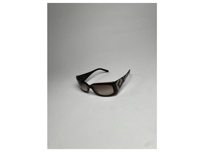 Givenchy braune Kunststoffsonnenbrille - Ansicht 3