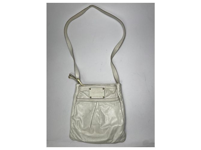 Borsa in pelle bianca Marc Jacobs Bianco - vista 2