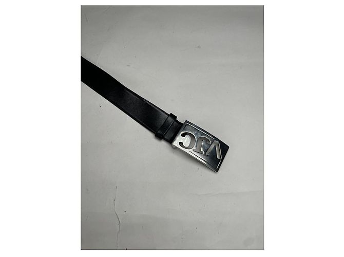 Schwarzer Leder Gürtel von Versace Jeans Couture - Ansicht 5