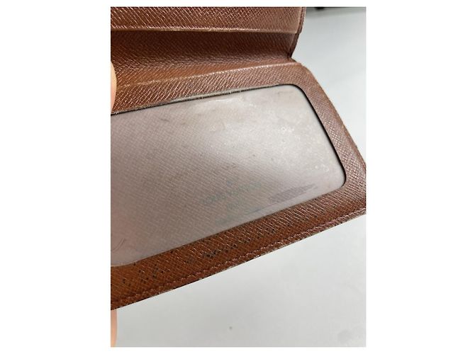 Borsa in pelle marrone Louis Vuitton - vista 5