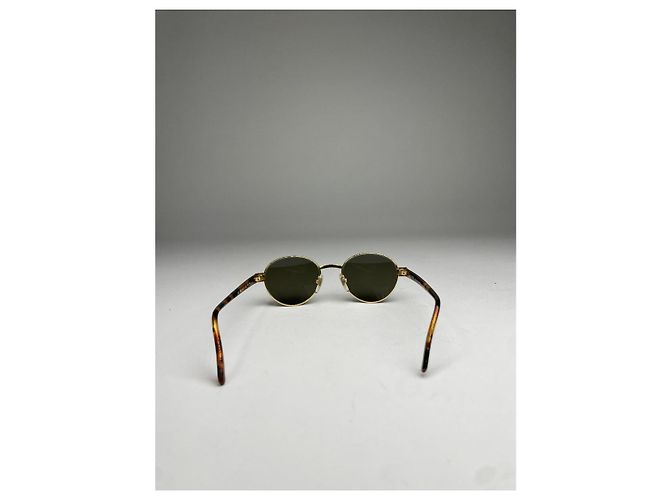 Fendi braune Metallsonnenbrille - Ansicht 3