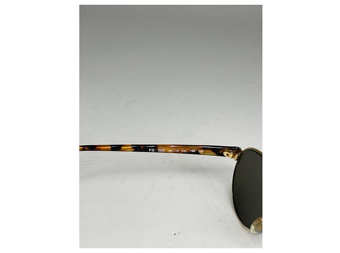 Fendi braune Metallsonnenbrille - Ansicht 4