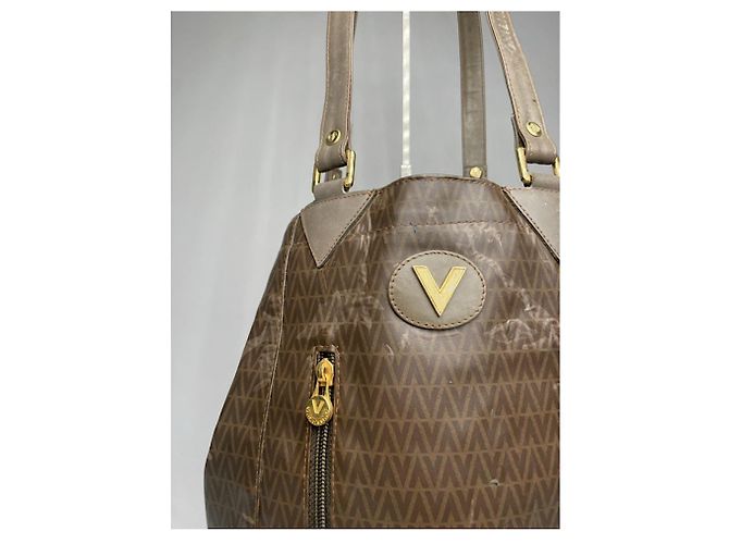 Autre Marque Borsa in pelle marrone MARIO VALENTINO - vista 3