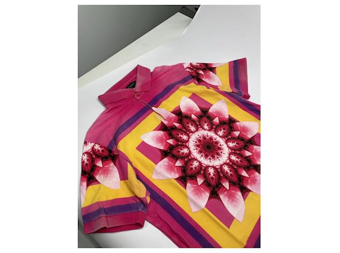 Camisa polo de algodón rosa Etro - vista 2