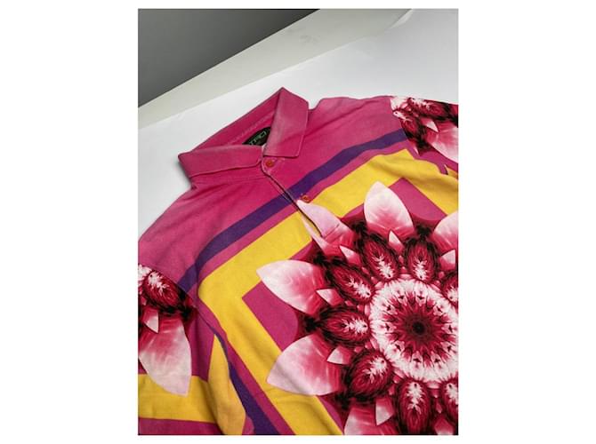 Camisa polo de algodón rosa Etro - vista 3