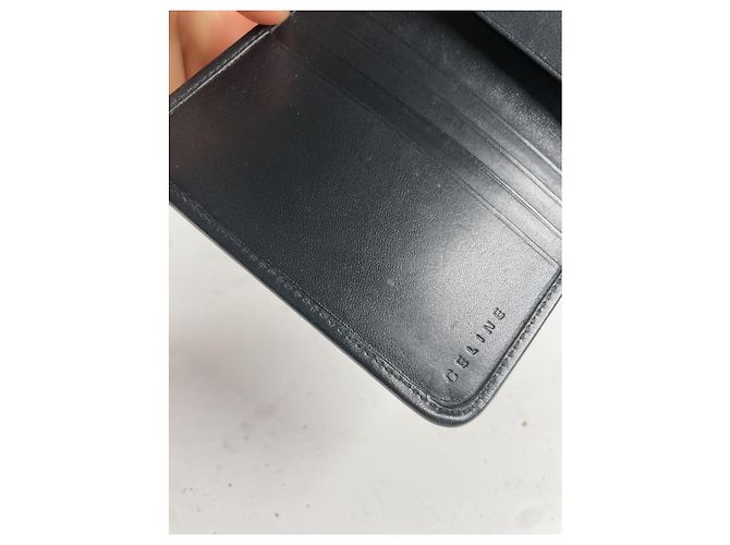 Céline Borsa in pelle nera Celine Nero - vista 5