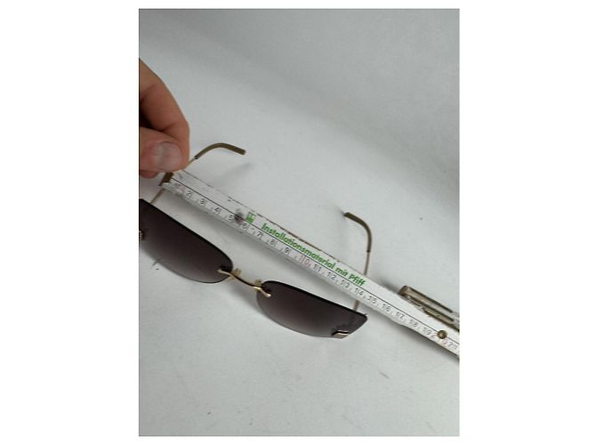 Gafas de sol de metal marrón Loewe Castaño - vista 5