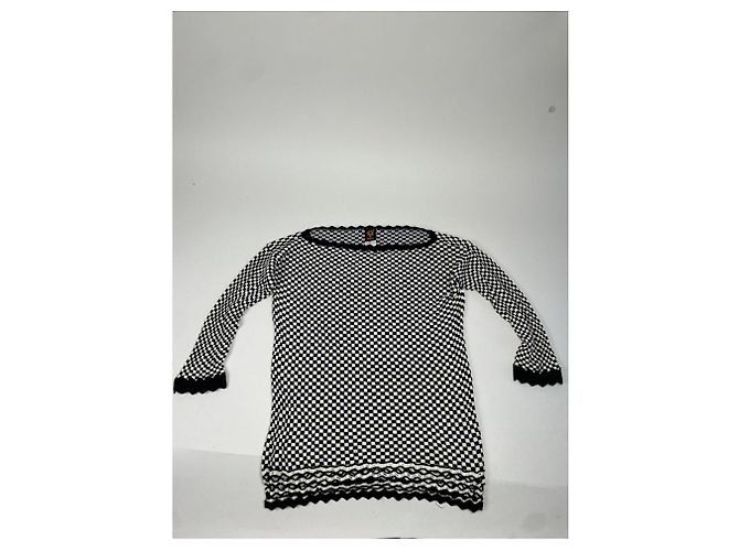 Schwarze Polyester-Strickware von Jean Paul Gaultier - Ansicht 2
