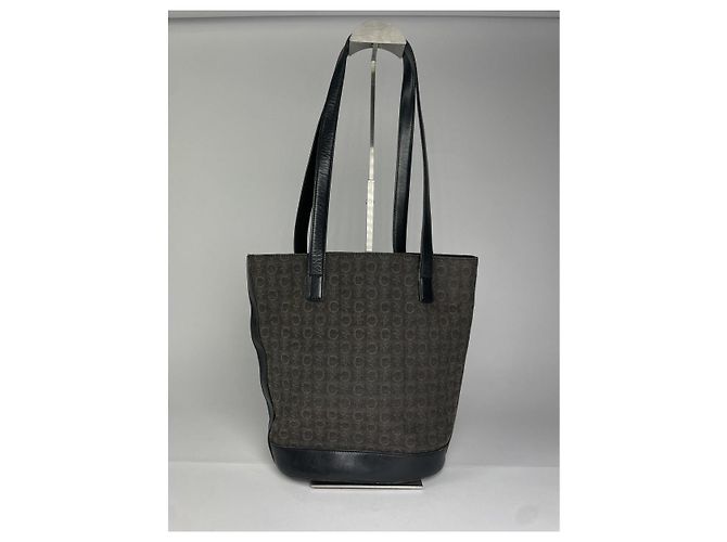 Céline Schwarze Lederhandtasche Celine - Ansicht 4