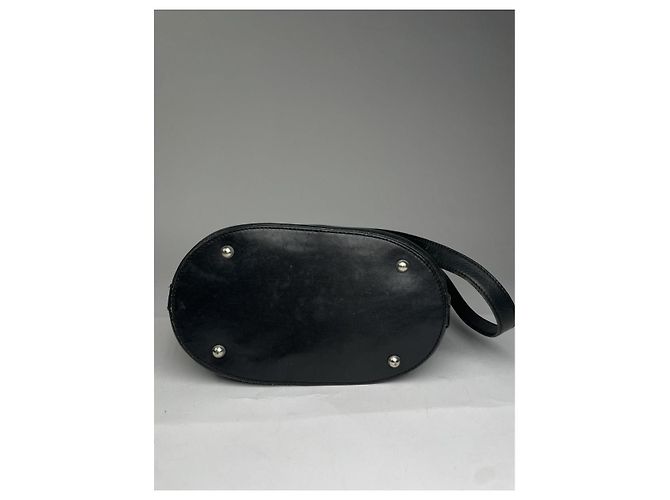 Céline Schwarze Lederhandtasche Celine - Ansicht 5