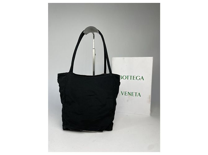 Bottega Veneta Maxi Cabat 30 Schwarze Polyester-Handtasche - Ansicht 2