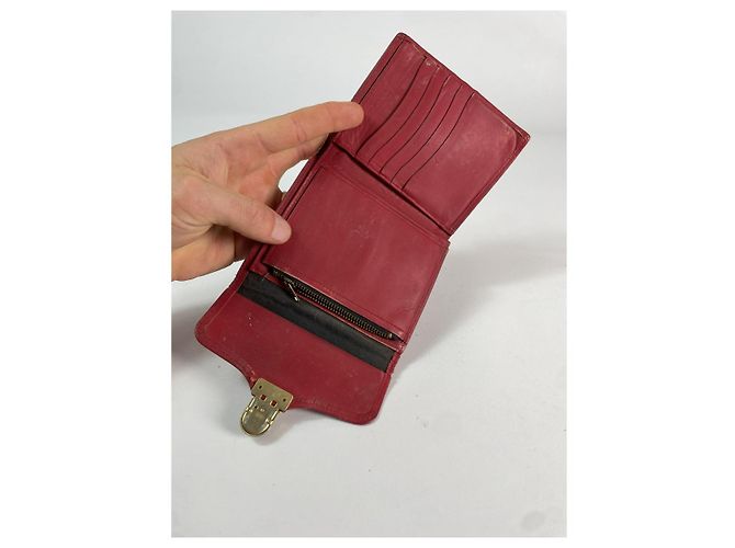 Cartera de cuero rojo Sonia Rykiel Roja - vista 4