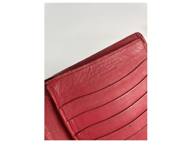 Cartera de cuero rojo Sonia Rykiel Roja - vista 5