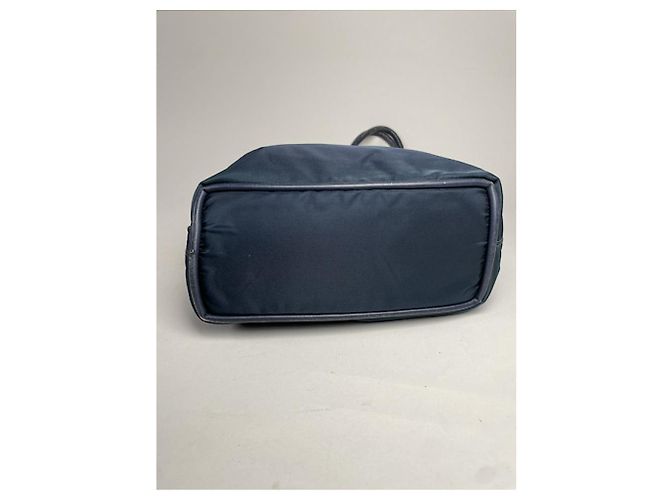 Céline Borsa a mano in poliestere blu navy Celine - vista 2