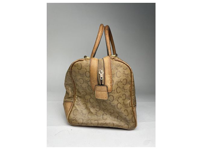 Céline Bolso de cuero dorado Celine - vista 2