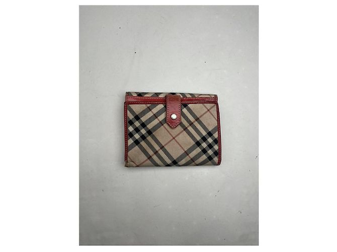 Burberry Beiger Leder Geldbörse - Ansicht 4