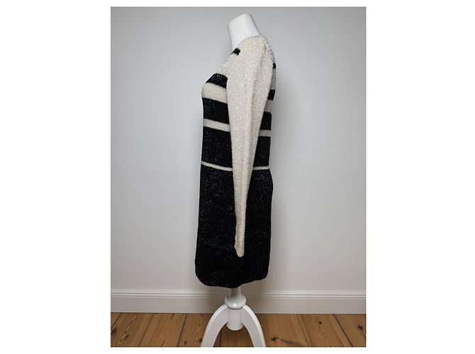 Schwarzes Polyesterkleid von Balenciaga - Ansicht 2
