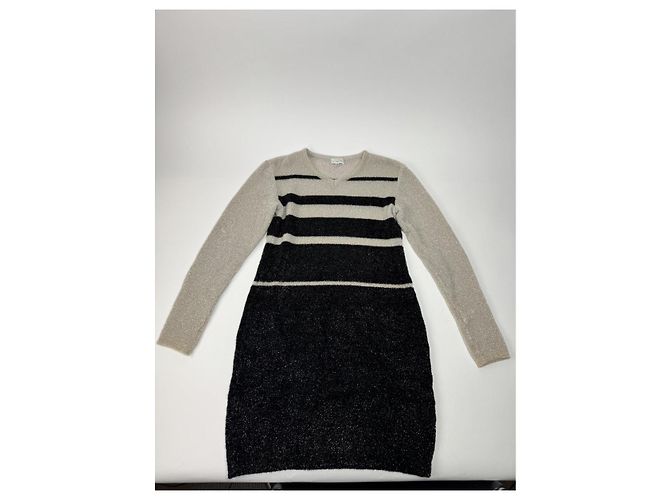 Schwarzes Polyesterkleid von Balenciaga - Ansicht 4