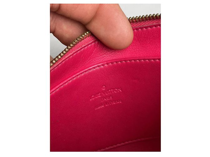 Clutch in pelle rossa Shirley di Louis Vuitton Rosso - vista 2
