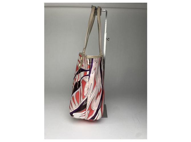 Emilio Pucci mehrfarbige Lederhandtasche Mehrfarben - Ansicht 2