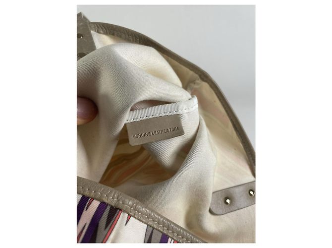 Emilio Pucci mehrfarbige Lederhandtasche Mehrfarben - Ansicht 5