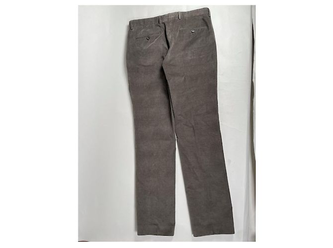 Hugo Boss Pantalón de algodón gris Boss - vista 5